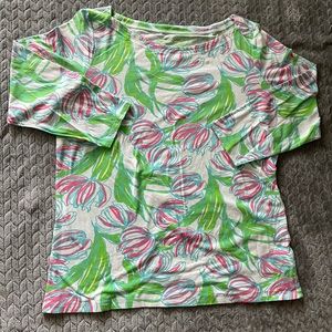 Lilly Pulitzer Floral Blouse
